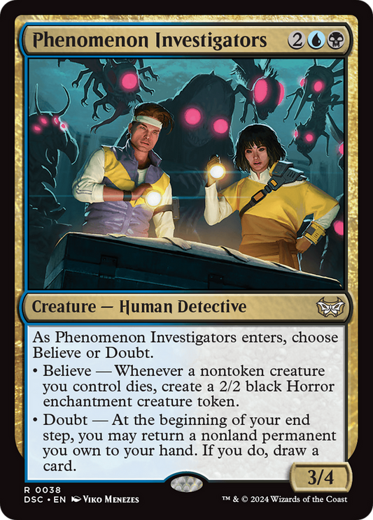 Phenomenon Investigators (DSC-038) - Duskmourn: House of Horror Commander