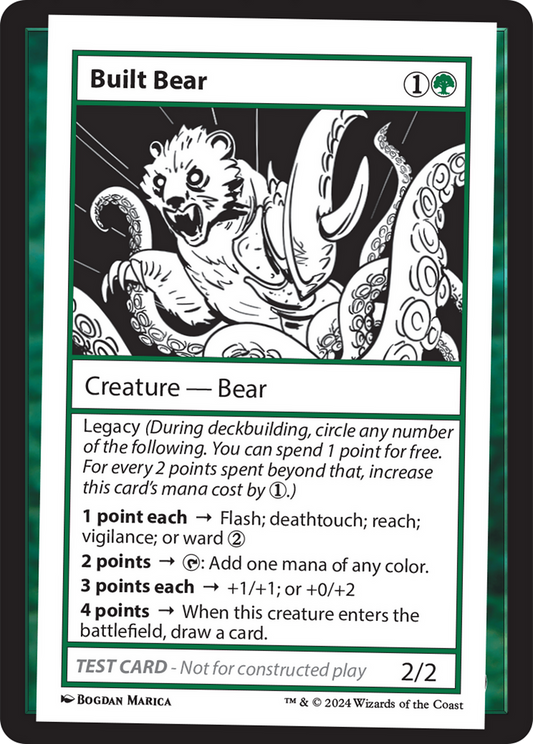 Built Bear  (MB2PC-) - Mystery Booster 2 (Playtest)