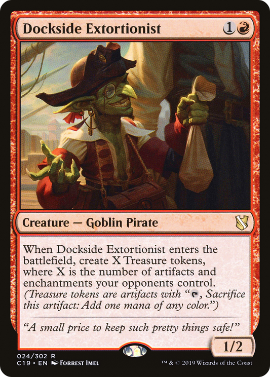 Dockside Extortionist (C19-024) - Commander 2019