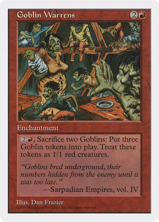 Goblin Warrens (5ED-238) - Fifth Edition