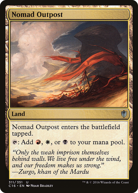 Nomad Outpost (C16-311) - Commander 2016