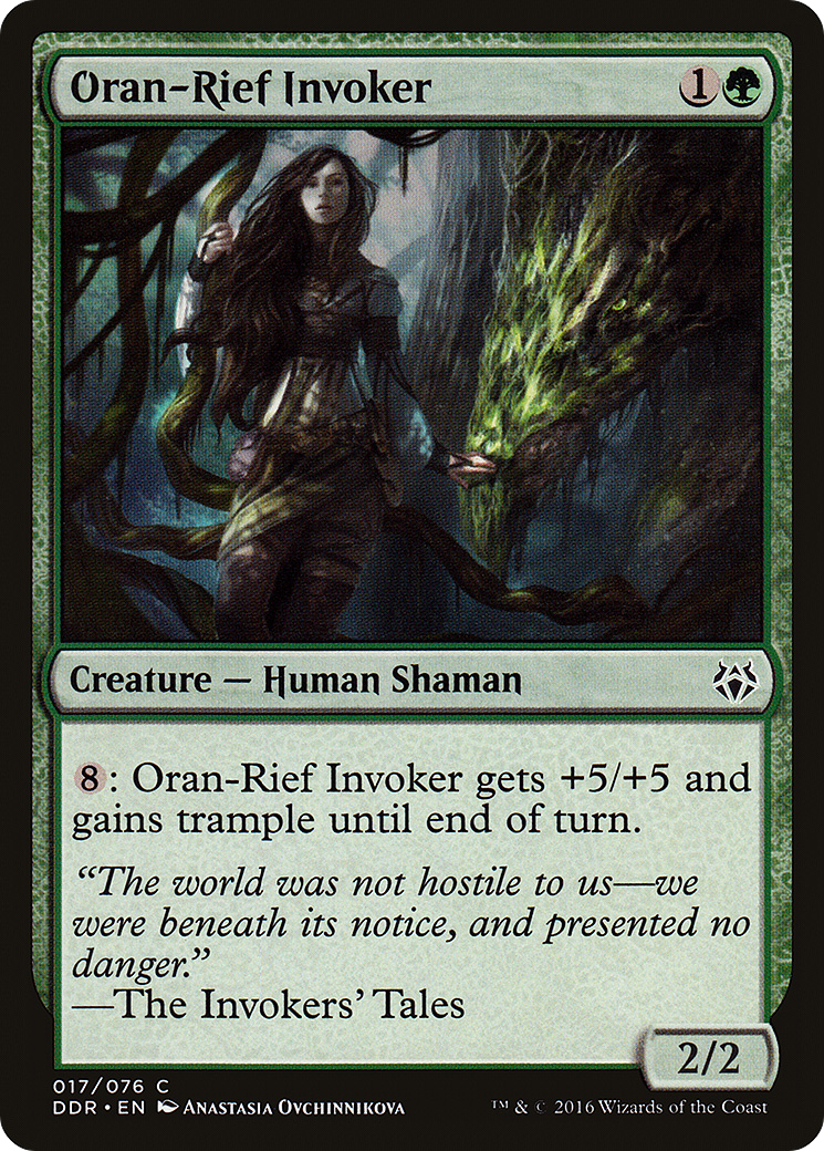 Oran-Rief Invoker (DDR-017) - Duel Decks: Nissa vs. Ob Nixilis