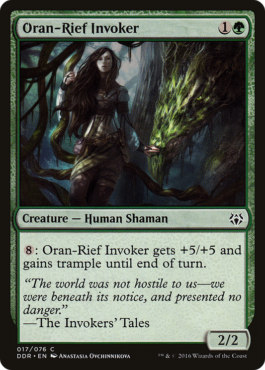 Oran-Rief Invoker (DDR-017) - Duel Decks: Nissa vs. Ob Nixilis