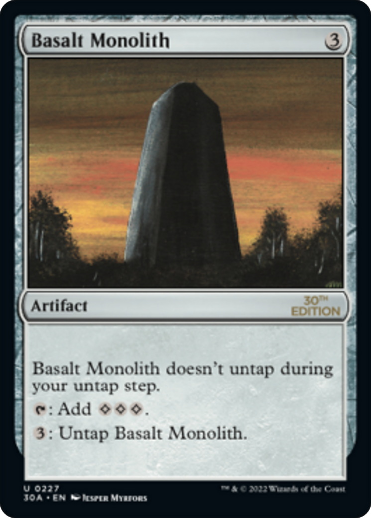 Basalt Monolith (30A-227) - 30th Anniversary Edition