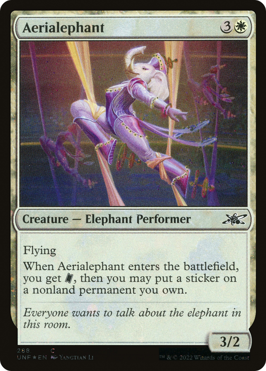 Aerialephant (UNF-288) - Unfinity Foil