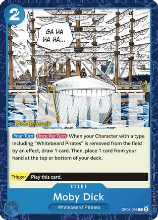 (OP08-056) Moby Dick - Two Legends Pre-Release Cards Normal