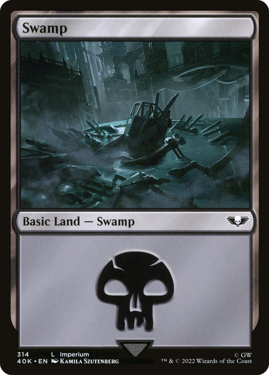 Swamp (40K-314) - Warhammer 40,000 Commander