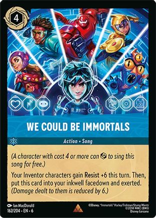 (162/204)  We Could Be Immortals - Azurite Sea  Normal