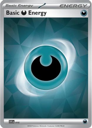 Basic Darkness Energy (15) - SVE Scarlet & Violet Energies  - Common