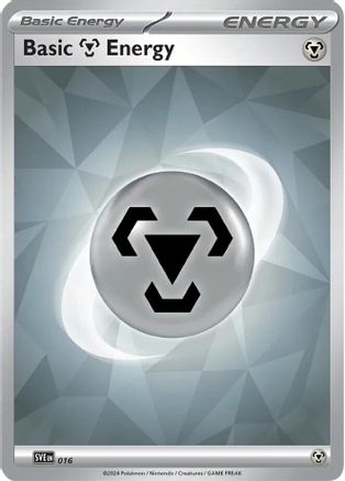 Basic Metal Energy (16) - SVE Scarlet & Violet Energies  - Common