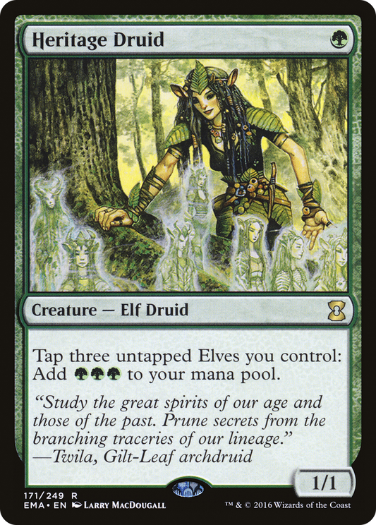 Heritage Druid (EMA-171) - Eternal Masters Foil