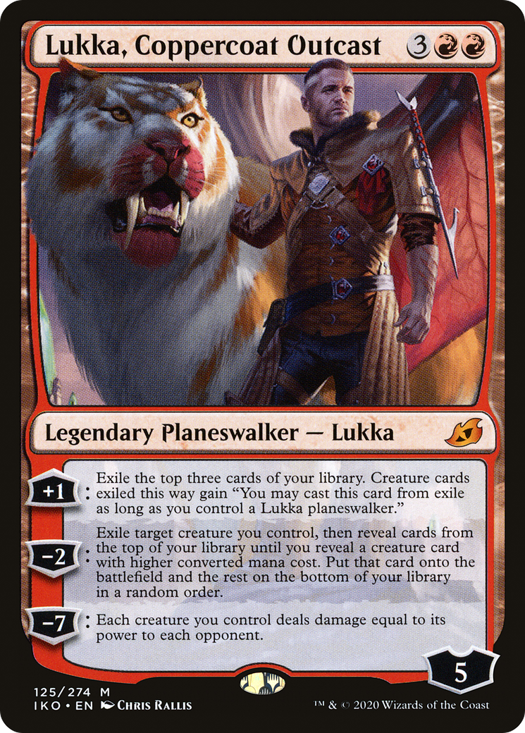 Lukka, Coppercoat Outcast (IKO-125) - Ikoria: Lair of Behemoths