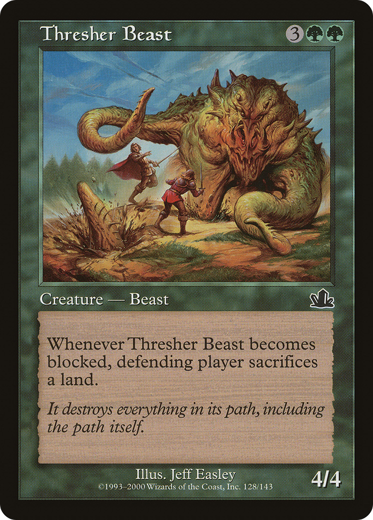 Thresher Beast (PCY-128) - Prophecy Foil