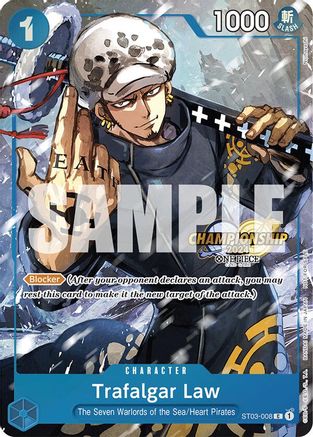 Trafalgar Law - ST03-008 (CS 2024 Event Pack) (ST03-008) - One Piece Promotion Cards Foil