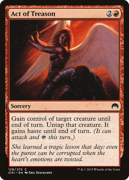 Act of Treason (ORI-129) - Magic Origins Foil