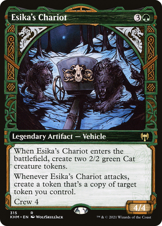 Esika's Chariot (KHM-315) - Kaldheim: (Showcase) Foil