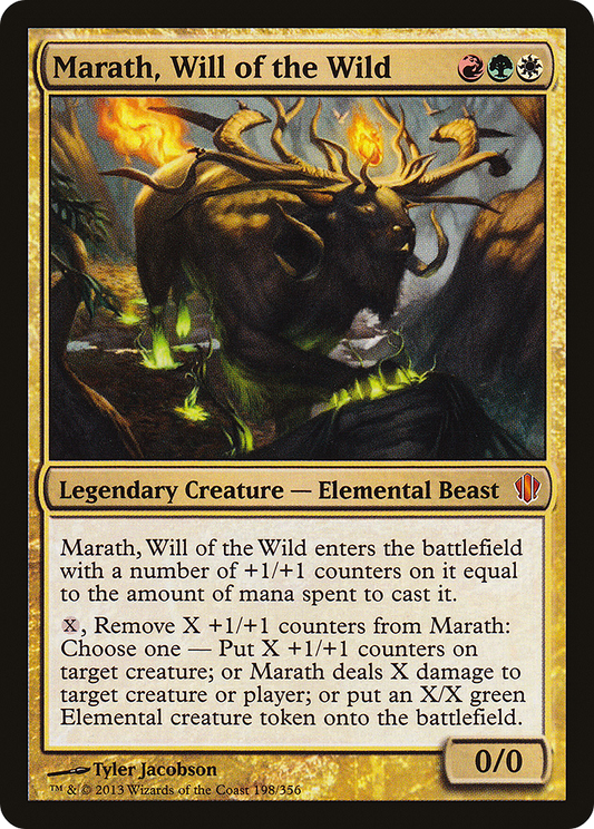 Marath, Will of the Wild (C13-198) - Commander 2013