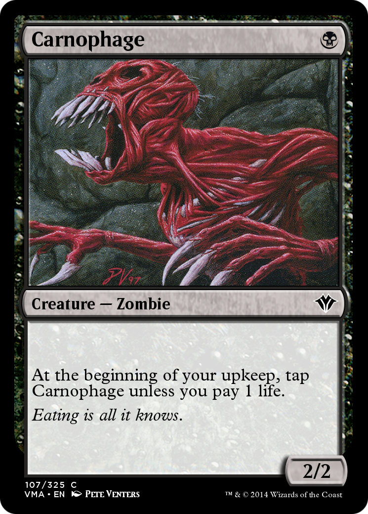 Carnophage (VMA-107) - Vintage Masters Foil