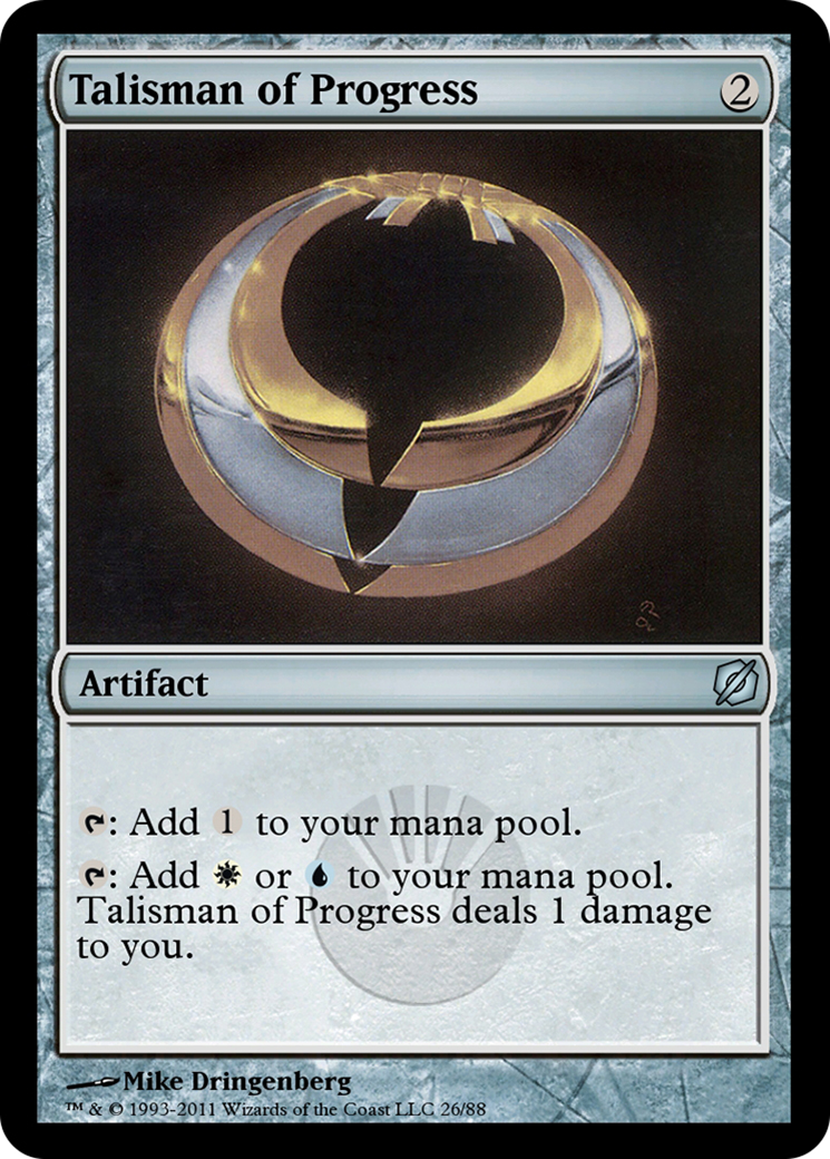 Talisman of Progress (TD2-026) - Duel Decks: Mirrodin Pure vs. New Phyrexia