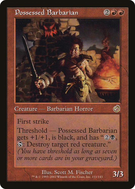 Possessed Barbarian (TOR-111) - Torment