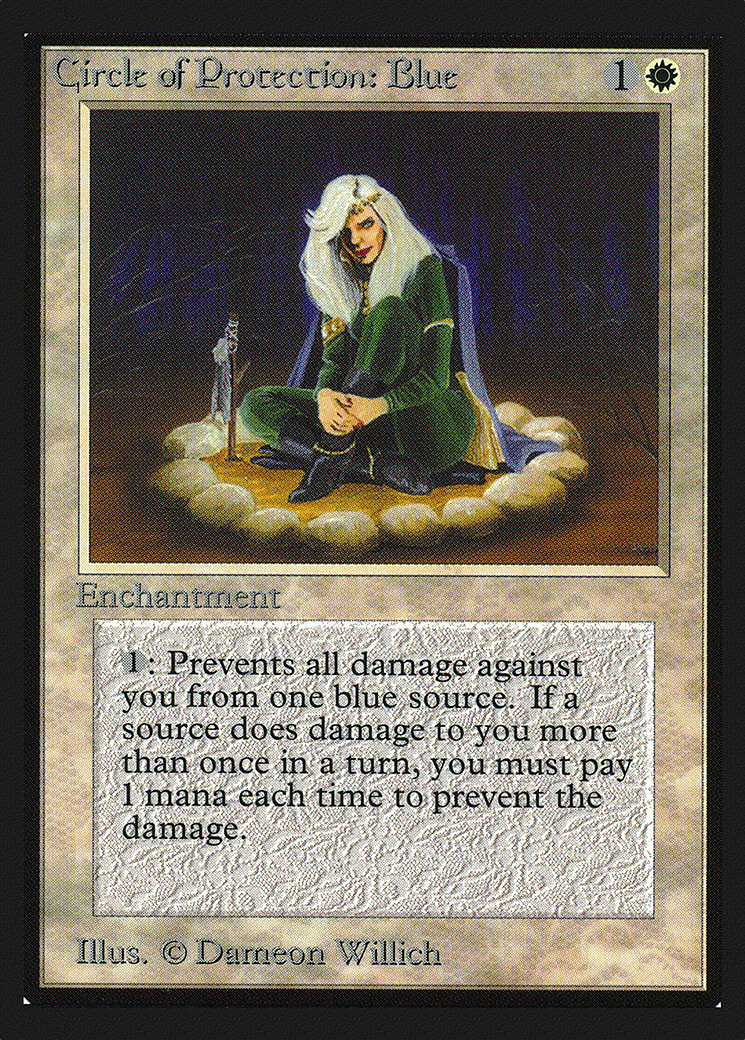 Circle of Protection: Blue (CED-011) - Collectors' Edition