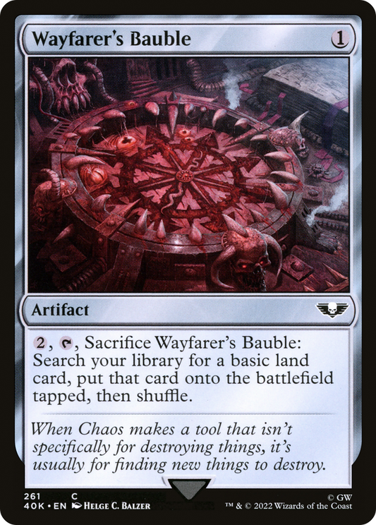 Wayfarer's Bauble (40K-261) - Warhammer 40,000 Commander