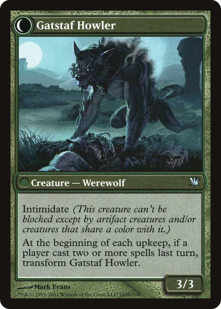 Gatstaf Shepherd // Gatstaf Howler (ISD-182) - Innistrad: (Double Faced Transform) Foil