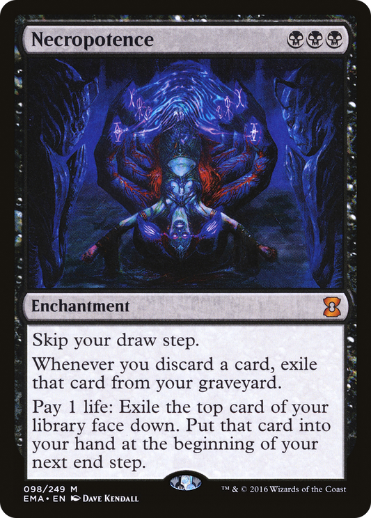 Necropotence (EMA-098) - Eternal Masters Foil