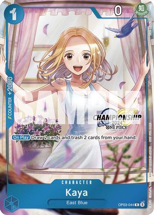 (OP03-044) Kaya (CS 2024 Celebration Pack) - One Piece Promotion Cards Foil