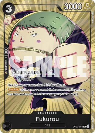 (OP03-088) Fukurou (CS 2024 Celebration Pack) - One Piece Promotion Cards Foil