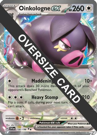 Oinkologne ex (158/198) - Jumbo Cards Holofoil - Double Rare