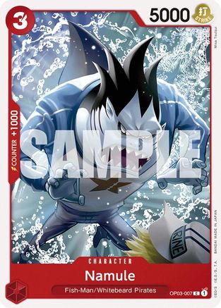 (OP03-007) Namule - Starter Deck 15: RED Edward.Newgate - Normal