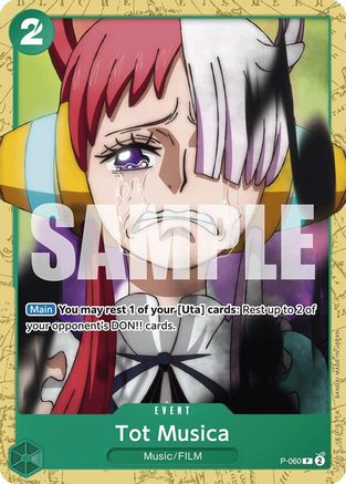 (P-060) Tot Musica - Starter Deck 16: GREEN Uta Normal