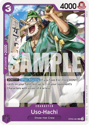 (OP05-061) Uso-Hachi - Starter Deck 18: PURPLE Monkey.D.Luffy - Normal