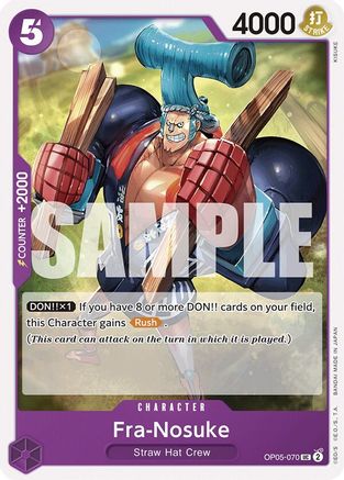 (OP05-070) Fra-Nosuke - Starter Deck 18: PURPLE Monkey.D.Luffy - Normal