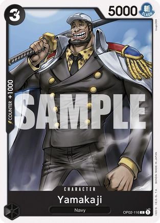 (OP02-116) Yamakaji - Starter Deck 19: BLACK Smoker - Normal