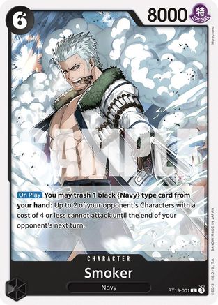 (ST19-001) Smoker (ST19-001) - Starter Deck 19: BLACK Smoker Normal