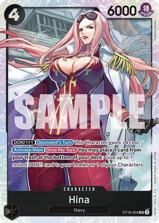 (ST19-004) Hina - Starter Deck 19: BLACK Smoker Foil