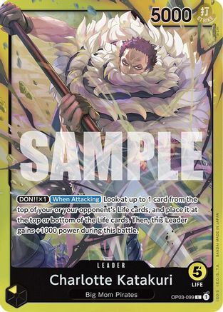(OP03-099) Charlotte Katakuri (099) - Pillars of Strength Starter Deck Foil