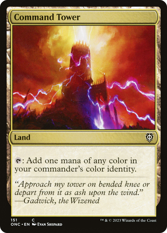 Command Tower (ONC-151) - Phyrexia: All Will Be One Commander