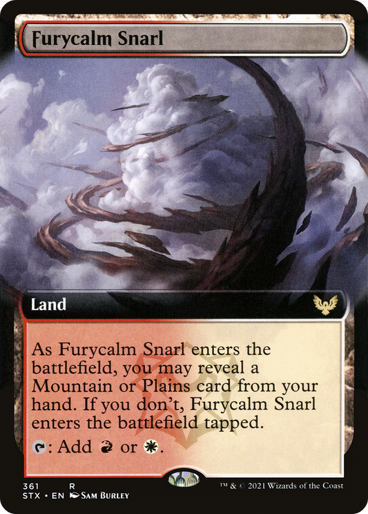 Furycalm Snarl (STX-361) - Strixhaven: School of Mages: (Extended Art) Foil