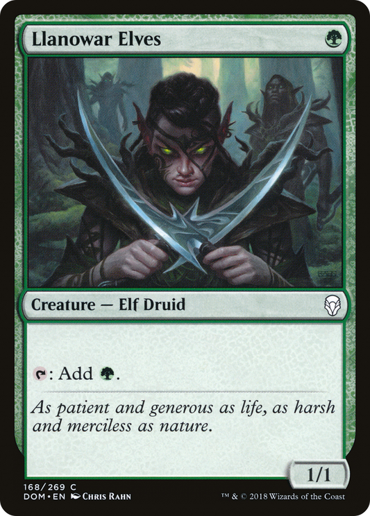 Llanowar Elves (DOM-168) - Dominaria