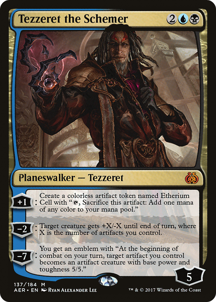 Tezzeret the Schemer (AER-137) - Aether Revolt