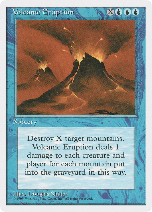 Volcanic Eruption (4ED-112) - Fourth Edition