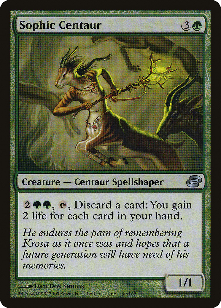 Sophic Centaur (PLC-139) - Planar Chaos Foil