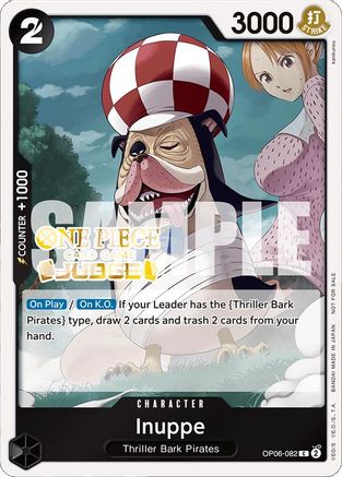 (OP06-082) Inuppe (Judge Pack Vol. 4) - One Piece Promotion Cards Foil