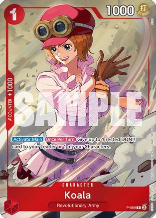 (P-069) Koala (Event Pack Vol. 5) - One Piece Promotion Cards Foil