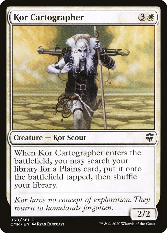 Kor Cartographer (CMR-030) - Commander Legends Foil