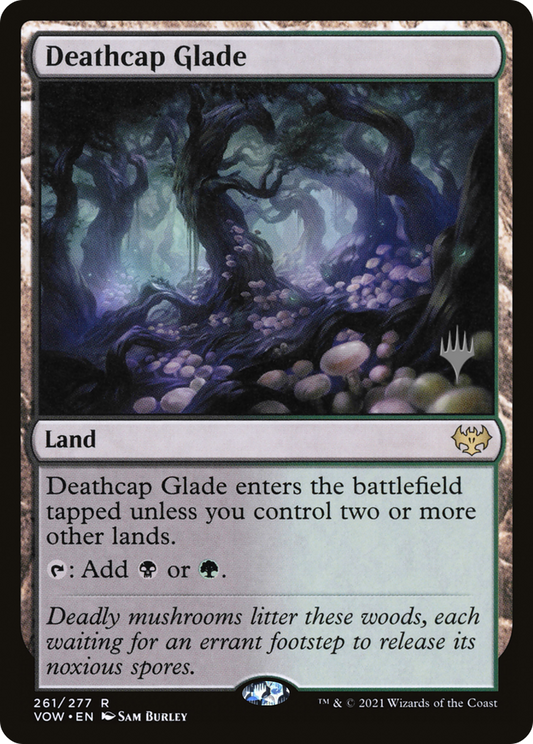 Deathcap Glade (PVOW-261P) - Innistrad: Crimson Vow Promos