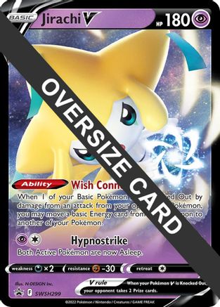 Jirachi V (SWSH299/null) - Jumbo Cards  - Promo